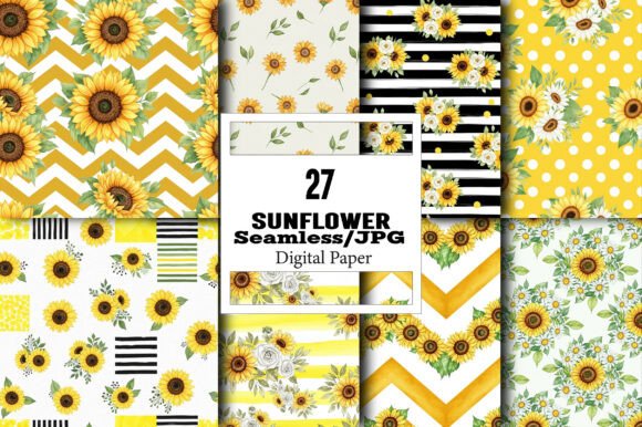 Bringing Sunshine to Your Designs: The Versatile Sunflower Pattern