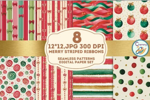 Celebrate in Style: Designing with Merry Stripe Ribbons