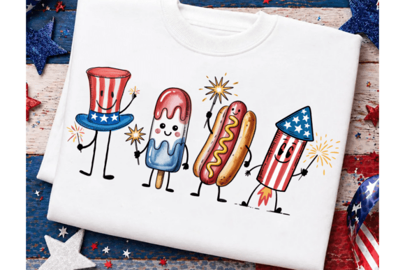 Celebrate in Style with Patriotic Doodle PNGs for the Fourth