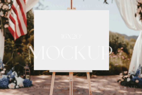 Celebrate with Style: The Ultimate 4th of July Sign Mockup