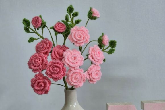 Crochet Rose Bunch Pattern: Crafting Everlasting Blooms for Every Design