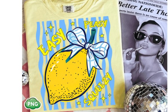 Easy Peasy Lemon Squeezy: A Versatile Striped PNG Asset