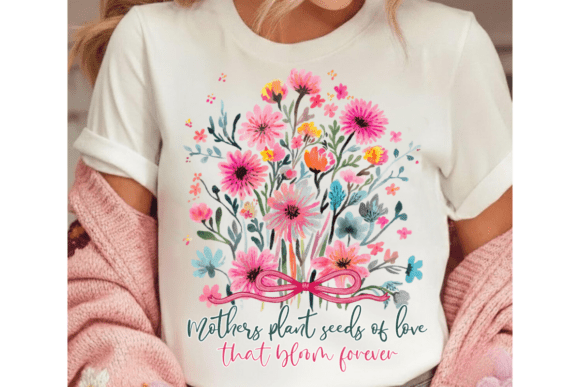 Floral Mama PNG: Wildflower Graphics for Every Project