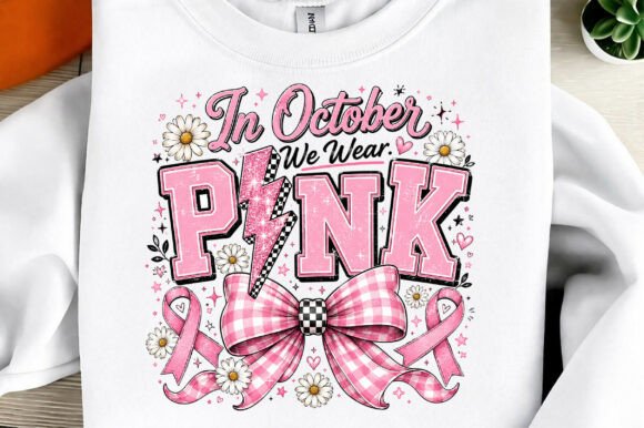 In October We Wear Pink PNG: A Designer's Guide to This Trendy Asset