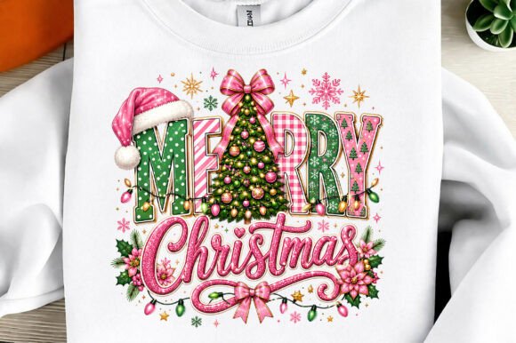 Merry Christmas Sublimation PNG: Festive Design for Every Project