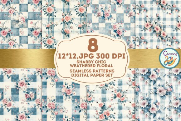 The Soft, Timeless Appeal of Shabby Chic Floral Patterns