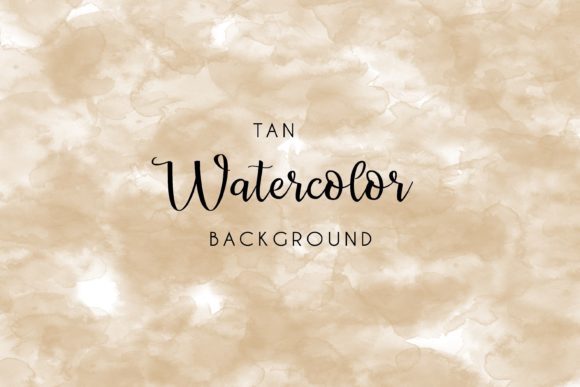 The Warmth of Tan: A Watercolor Background for Every Design