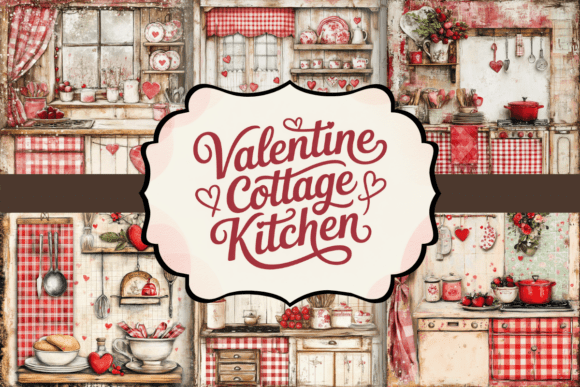 Valentine Cottage Kitchen: A Sweet Retreat for Your Creativity